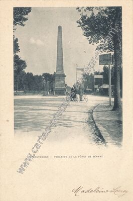 Carte postale ancienne Foret de Senart — Montgeron (Essonne)
