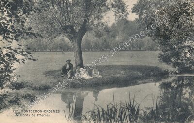 Carte postale ancienne Montgeron Crosnes — Montgeron (Essonne)