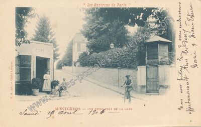 Carte postale ancienne Montgeron — Montgeron (Essonne)