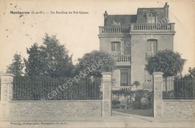 Carte postale ancienne Un Pavillon du Pré Galant — Montgeron (Essonne)