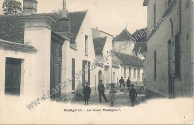 Carte postale ancienne Le vieux Montgeron — Montgeron (Essonne)