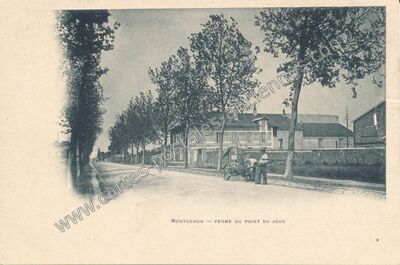 Carte postale ancienne Ferme du Point du Jour — Montgeron (Essonne)
