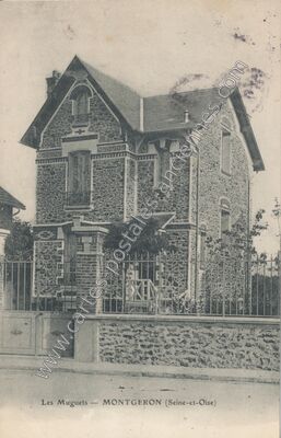 Carte postale ancienne Les Muguets — Montgeron (Essonne)