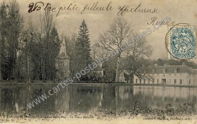 Carte postale ancienne Chateau du Marais — Le Val-Saint-Germain (Essonne)