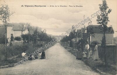 Carte postale ancienne Vigneux Montgeron — Vigneux-sur-Seine (Essonne)