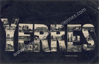 Carte postale ancienne Yerres — Yerres (Essonne)