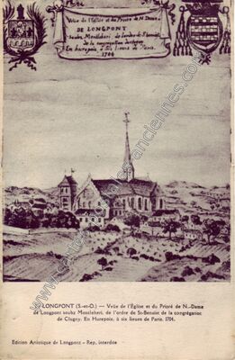 Carte postale ancienne Longpont H — Longpont-sur-Orge (Essonne)