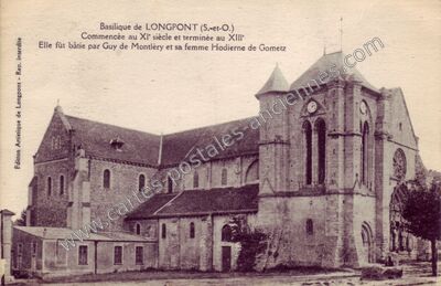 Carte postale ancienne Longpont — Longpont-sur-Orge (Essonne)