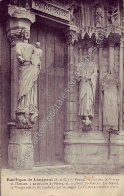 Carte postale ancienne Longpont — Longpont-sur-Orge (Essonne)