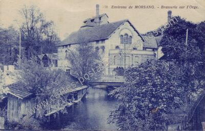 Carte postale ancienne Morsang — Morsang-sur-Orge (Essonne)