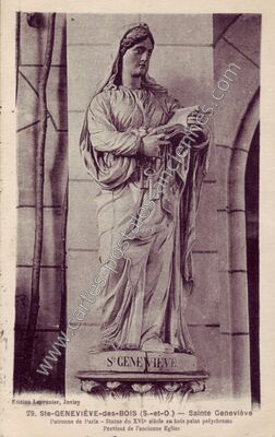 Carte postale ancienne Sainte Geneviève — Sainte-Geneviève-des-Bois (Essonne)