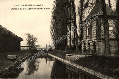 Carte postale ancienne Château du Bel-Abord (Château d'Eau) — Chilly-Mazarin (Essonne)