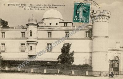 Carte postale ancienne Observatoire Camille Flammarion — Juvisy-sur-Orge (Essonne)