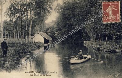 Carte postale ancienne Lardy