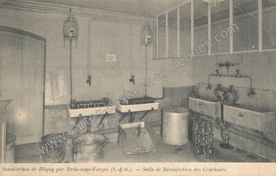 Carte postale ancienne Bligny — Briis-sous-Forges (Essonne)