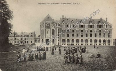 Carte postale ancienne Champrosay — Draveil (Essonne)
