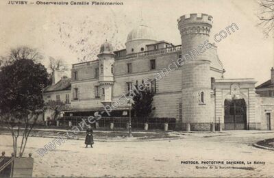 Carte postale ancienne Observatoire Camille Flammarion — Juvisy-sur-Orge (Essonne)