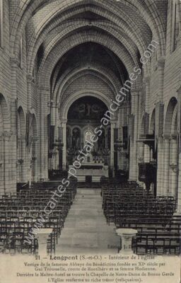 Carte postale ancienne Longpont — Longpont-sur-Orge (Essonne)