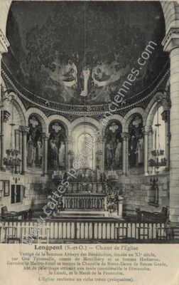 Carte postale ancienne Longpont — Longpont-sur-Orge (Essonne)