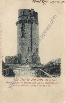 Carte postale ancienne La Tour de Montlhéry — Montlhéry (Essonne)