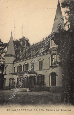 Carte postale ancienne Château des Tourelles — Saint-Chéron (Essonne)