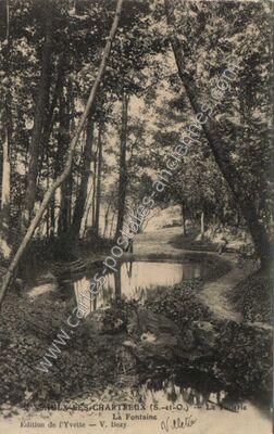 Carte postale ancienne La Fontaine — Saulx-les-Chartreux (Essonne)