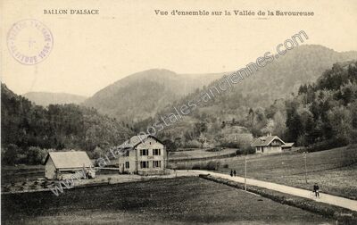 Carte postale ancienne Ballon d'Alsace — Non Localisée (Territoire de Belfort)