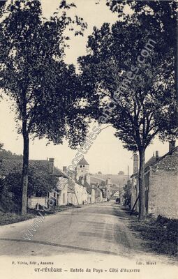 Carte postale ancienne Gy l'Eveque — Gy-l'Évêque (Yonne)