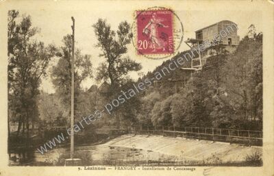 Carte postale ancienne Lézinnes