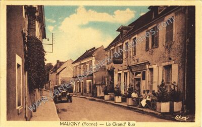 Carte postale ancienne Maligny