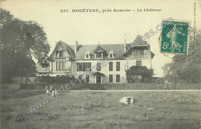 Carte postale ancienne Monéteau