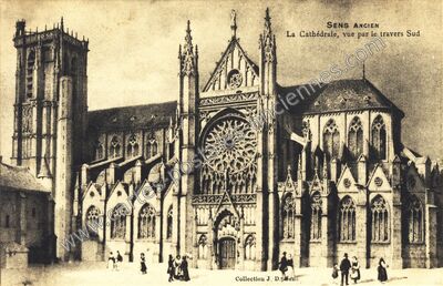 Carte postale ancienne Sens Ancien — Sens (Yonne)