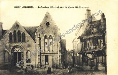Carte postale ancienne Sens Ancien — Sens (Yonne)