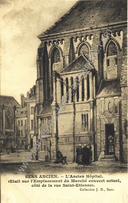 Carte postale ancienne Sens Ancien — Sens (Yonne)