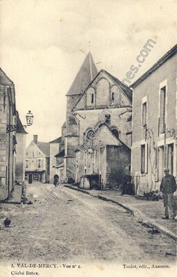 Carte postale ancienne Vue n° 2 — Val-de-Mercy (Yonne)