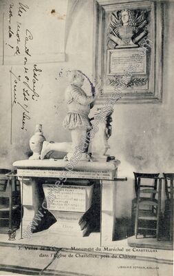 Carte postale ancienne Chastellux — Chastellux-sur-Cure (Yonne)