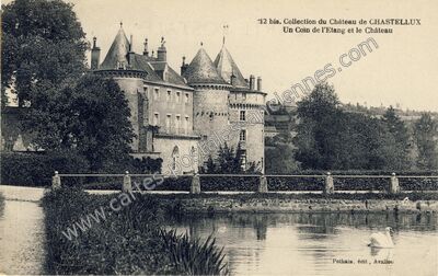 Carte postale ancienne Chastellux — Chastellux-sur-Cure (Yonne)