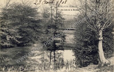 Carte postale ancienne L'Isle-sur-Serein