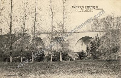Carte postale ancienne Nuits sous Ravieres — Nuits (Yonne)