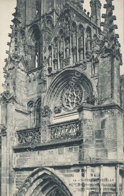 Carte postale ancienne St Pere Sous Vezelay — Pere (Yonne)