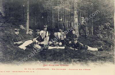 Carte postale ancienne Col de Louschpach — Non Localisée (Vosges)