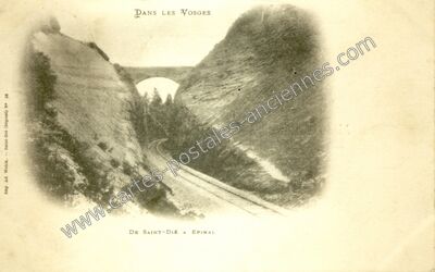 Carte postale ancienne Dans les Vosges — Non Localisée (Vosges)