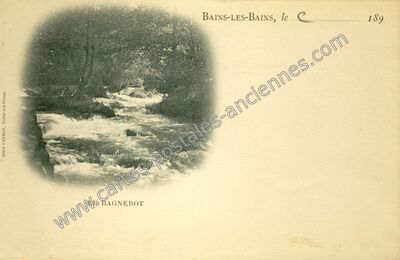 Carte postale ancienne Le Baignerot — Bains-les-Bains (Vosges)