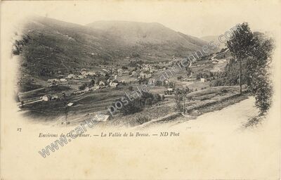 Carte postale ancienne Vallee de la Bresse — La Bresse (Vosges)