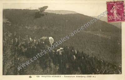 Carte postale ancienne Altenberg — La Bresse (Vosges)