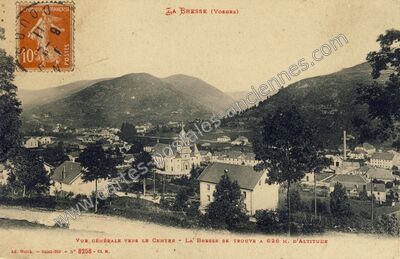 Carte postale ancienne La Bresse — La Bresse (Vosges)