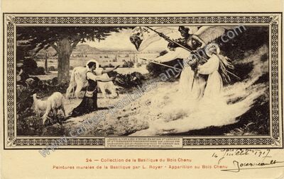 Carte postale ancienne Bois Chenu — Domrémy-la-Pucelle (Vosges)