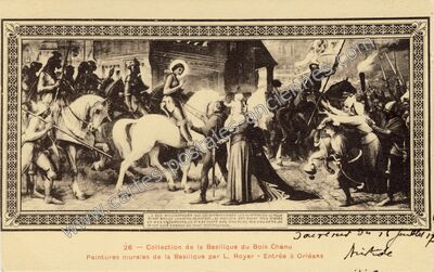 Carte postale ancienne Bois Chenu — Domrémy-la-Pucelle (Vosges)