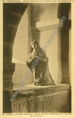Carte postale ancienne Ste Odile — Étival-Clairefontaine (Vosges)