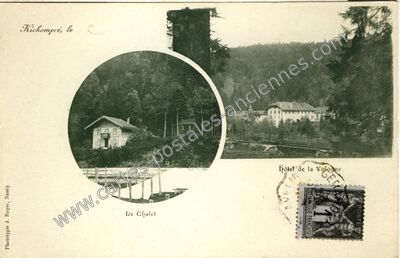 Carte postale ancienne Kichompre — Gérardmer (Vosges)